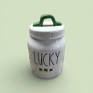 Rae Dunn Artisan St. Patrick’s day Collection Ceramic Jar